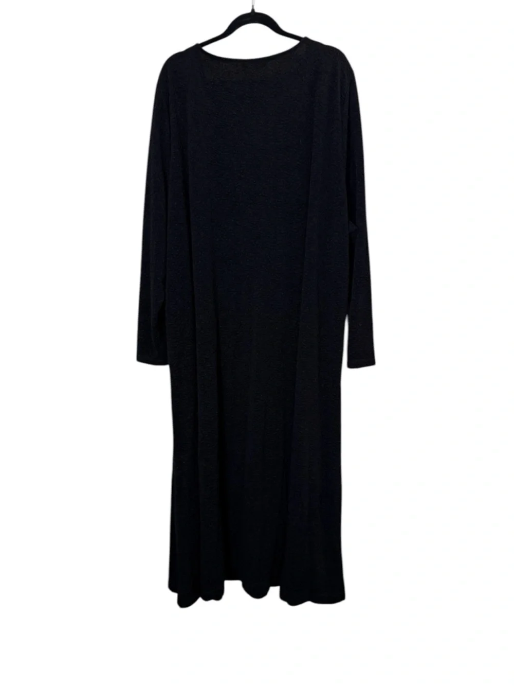 ALEMBIKA Sabrina A-Line Black Textured Maxi Dress sz 20 Plus - Picture 5 of 13